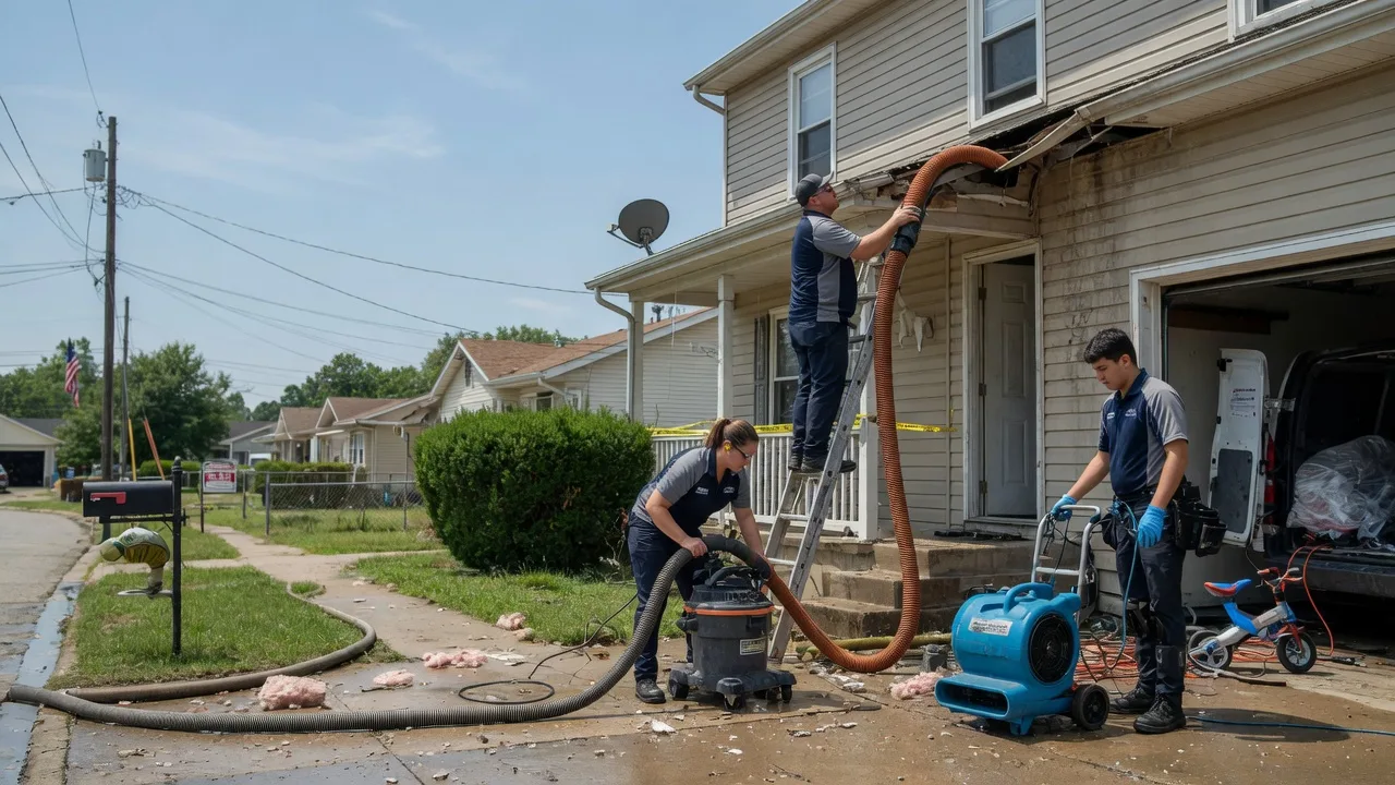 Water Damage Restoration in Broken Arrow, OK near me